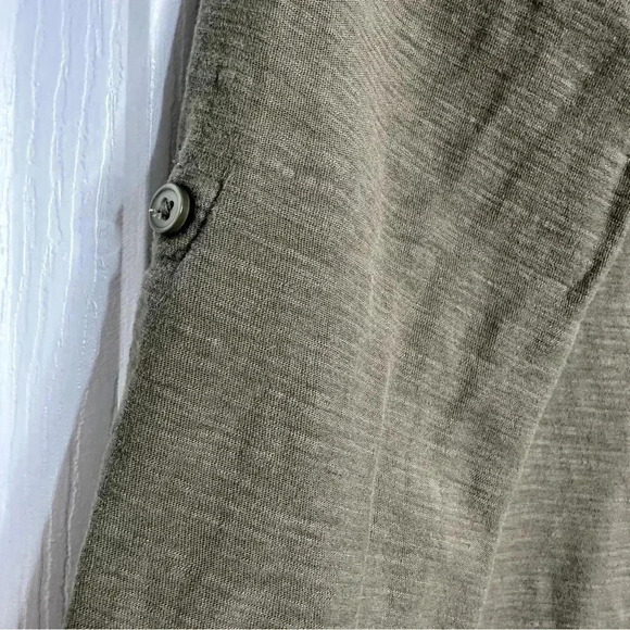 Carroll Reed Shirt 3/4 Length Sleeves Green Size Small - Picture 3 of 16